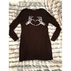 Skeleton Heart Dress